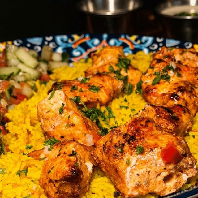 Chicken Tikka Kabab.