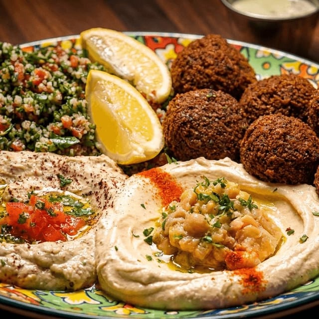 Falafel Platter.
