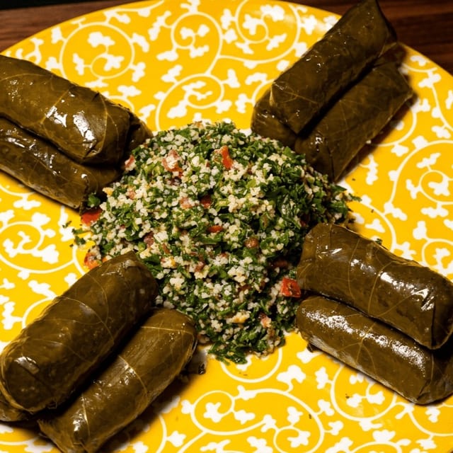 Grape Leaves.