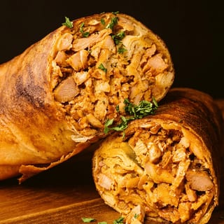 Crispy Chicken Shawarma